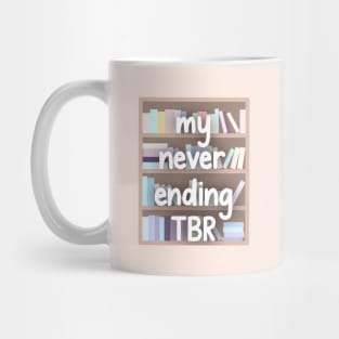 Never-Ending TBR List Mug